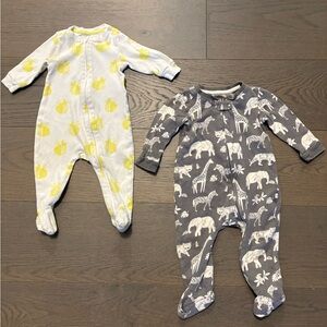 Baby gap neutral sleepers 3-6 & 6-9M EUC retail $45 each